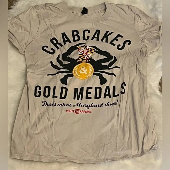 Crabcakes & Gold Medals Maryland Tee - Picture 3 of 4